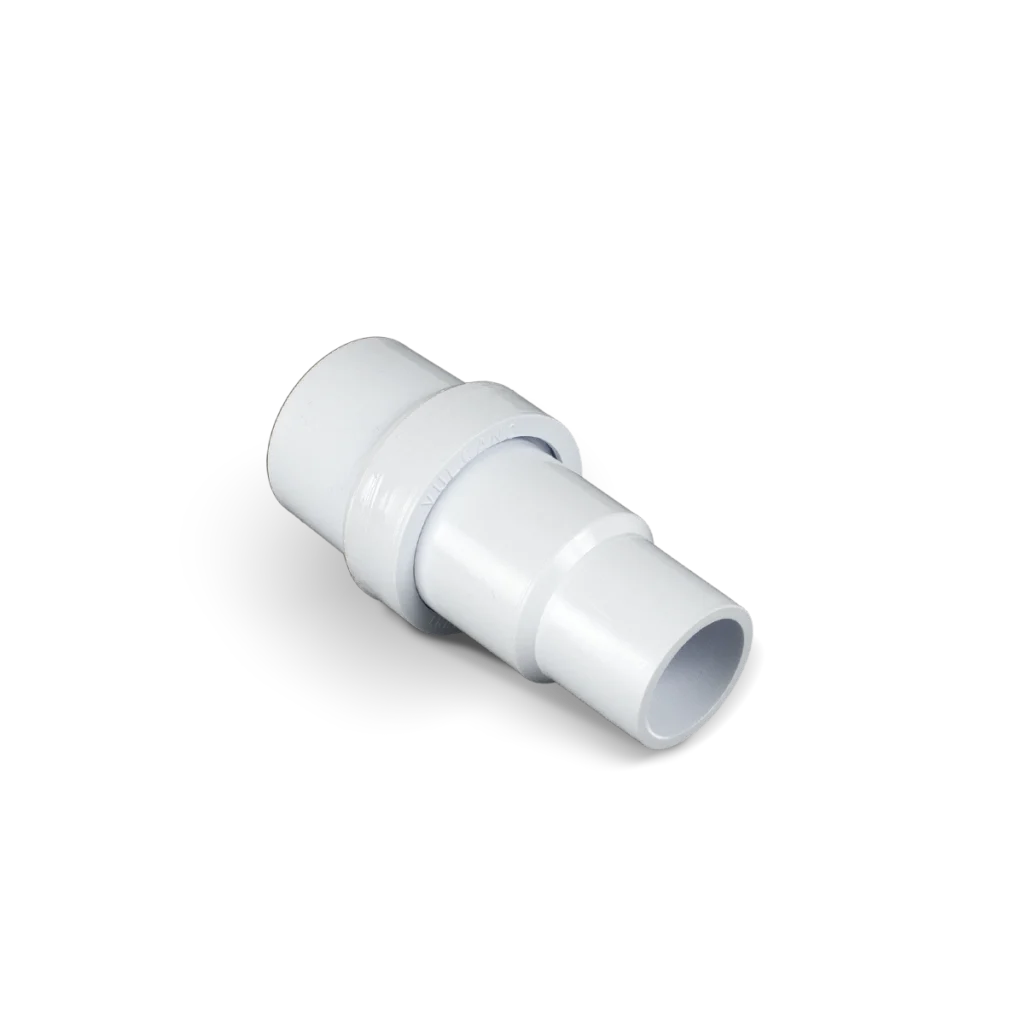 Acople giratorio recto combinado 1 1/4" - 1 1/2"