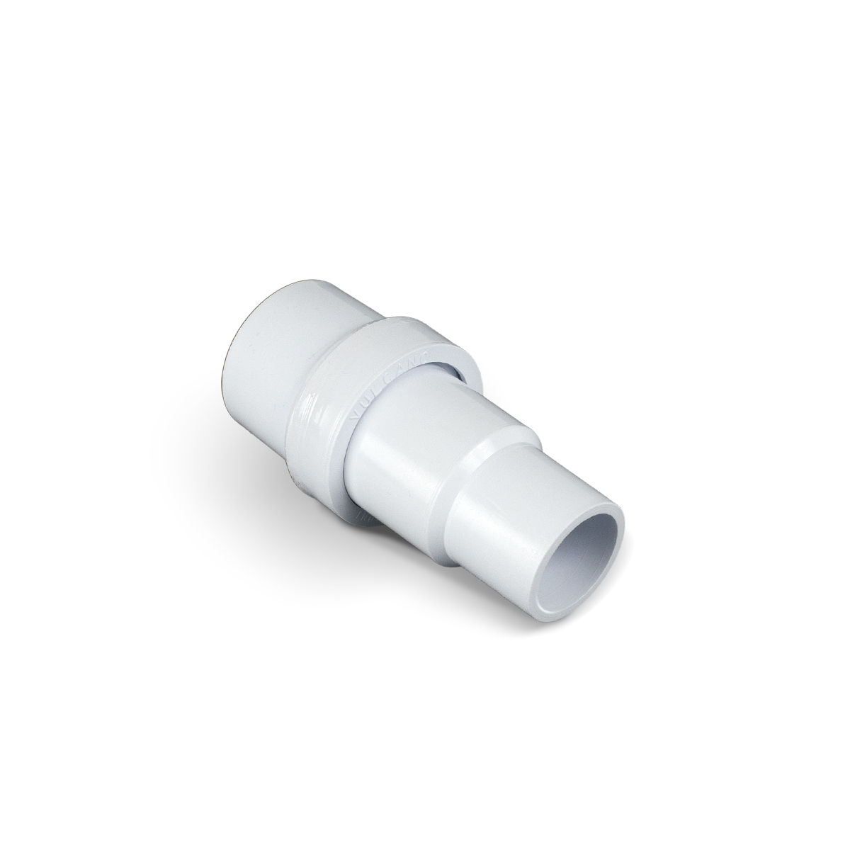 Acople giratorio recto combinado 1 1/4″ – 1 1/2″