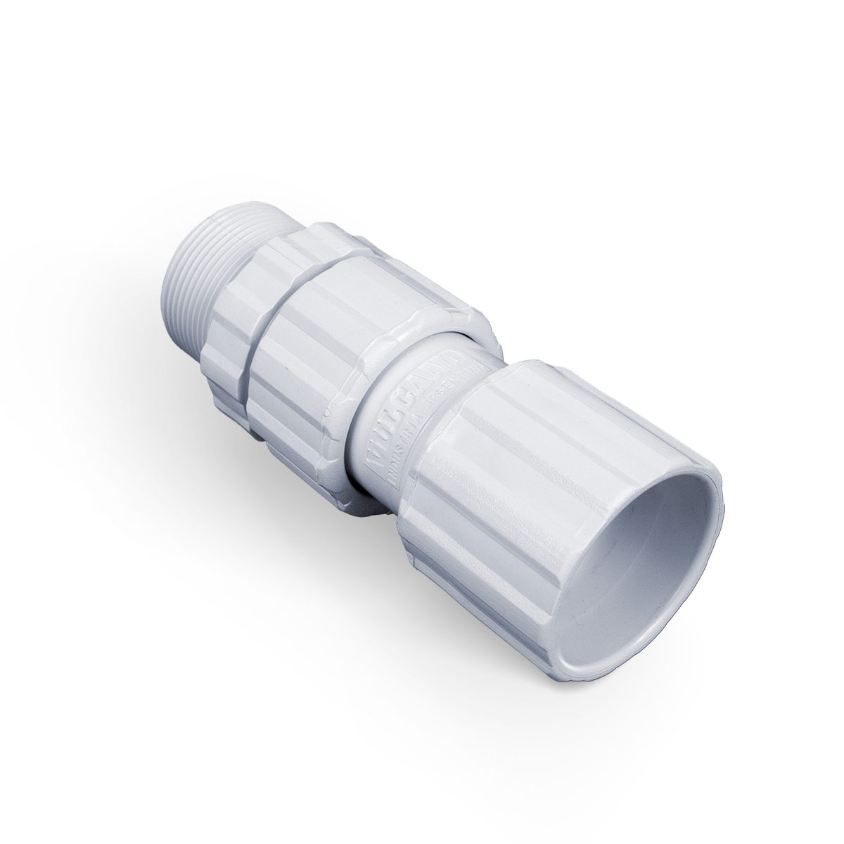 Acople rápido p/caño de PVC M-H rosca 1 1/2″ – pegar ø50