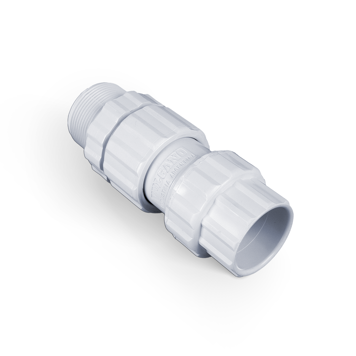 Acople rápido p/caño de PVC M-H rosca 1 1/2″ – pegar ø40