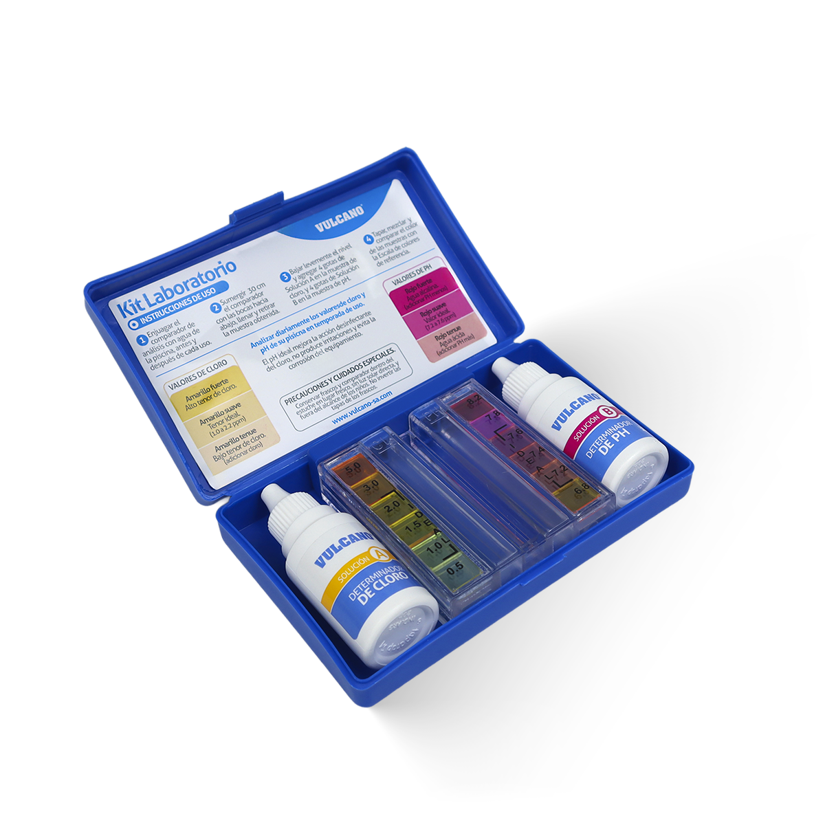 Test kit de cloro y pH