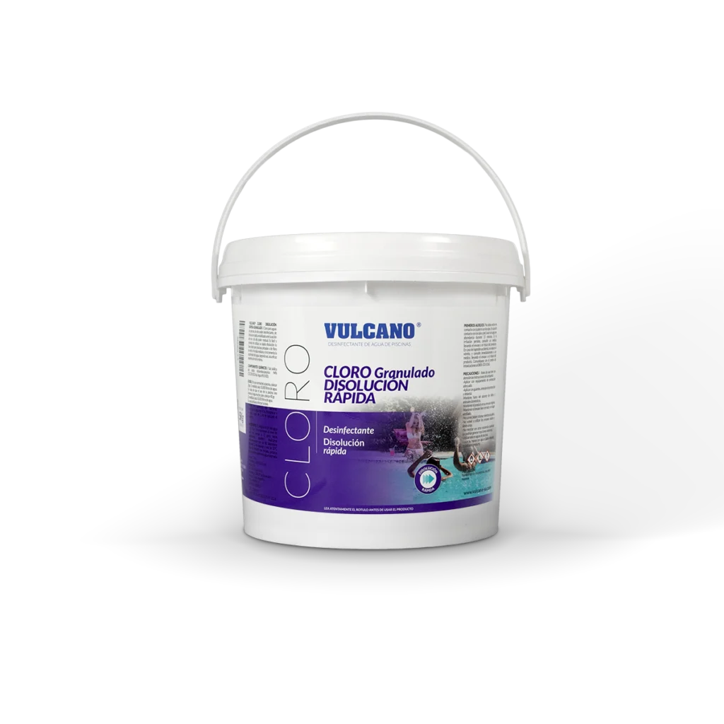 Cloro granulado - Disolución rápida (5 kg)
