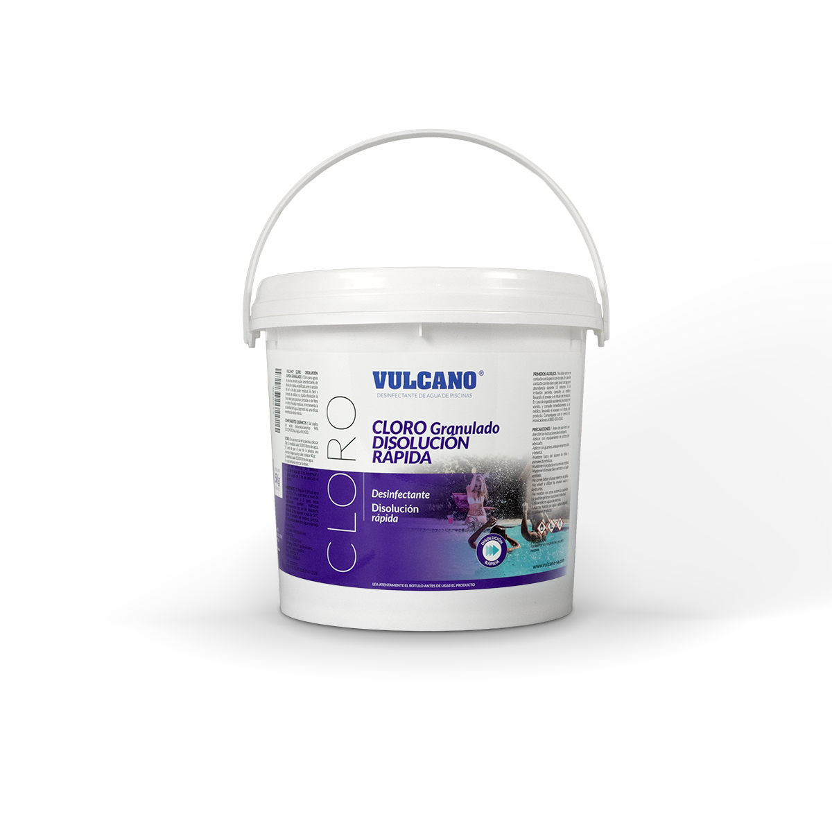 Cloro granulado – Disolución rápida (5 kg)