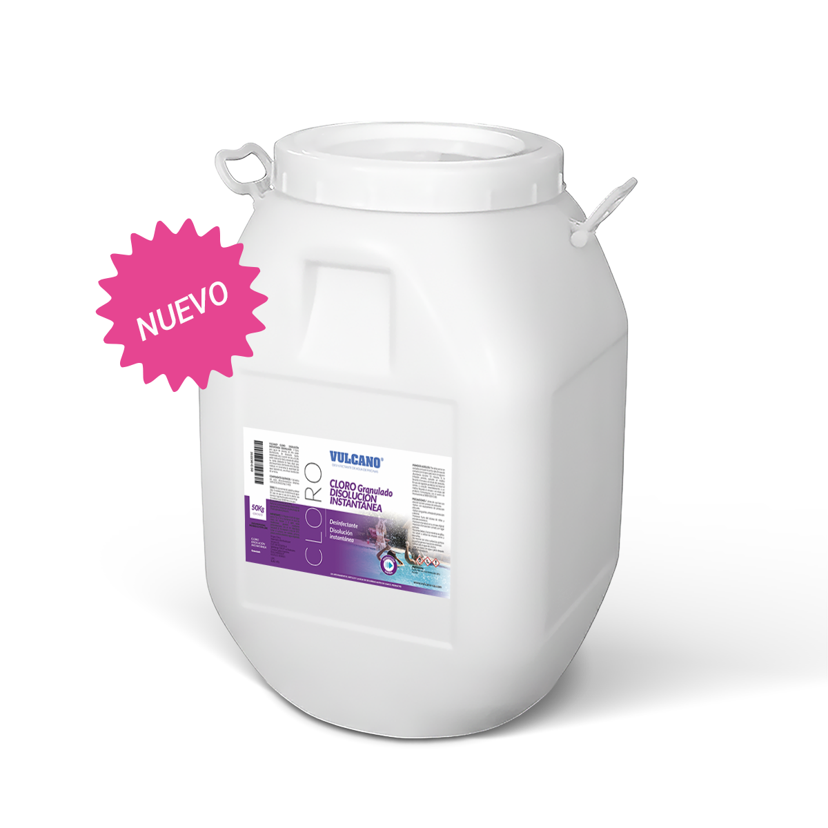 Cloro granulado - Disolución instantánea (50 kg)