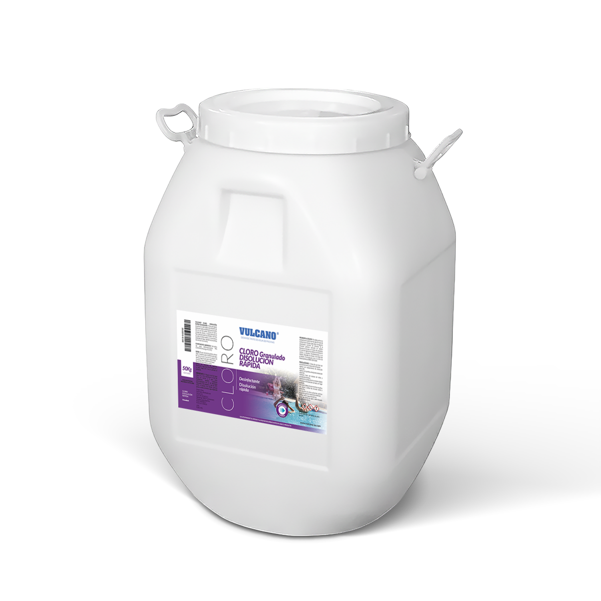 Cloro granulado – Disolución rápida (50 kg)