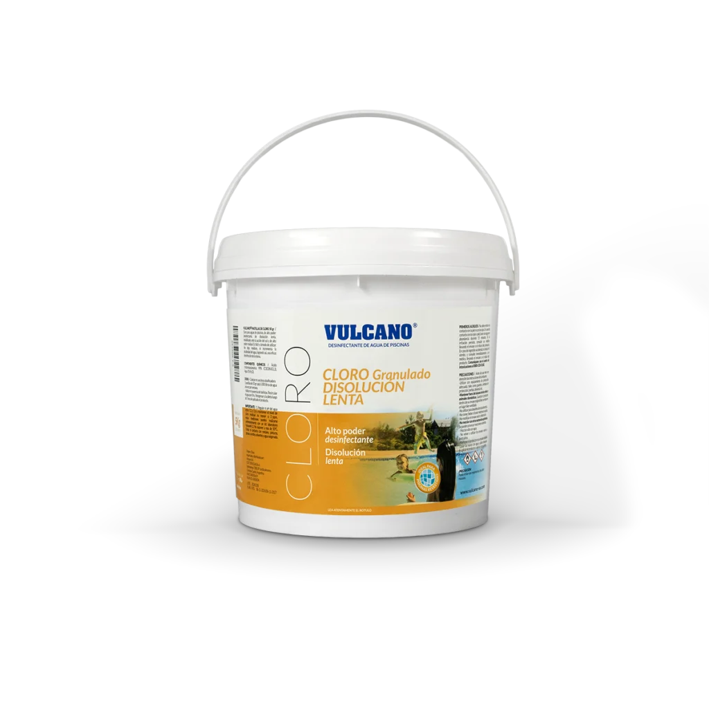 Cloro granulado - Disolución lenta (5 kg)