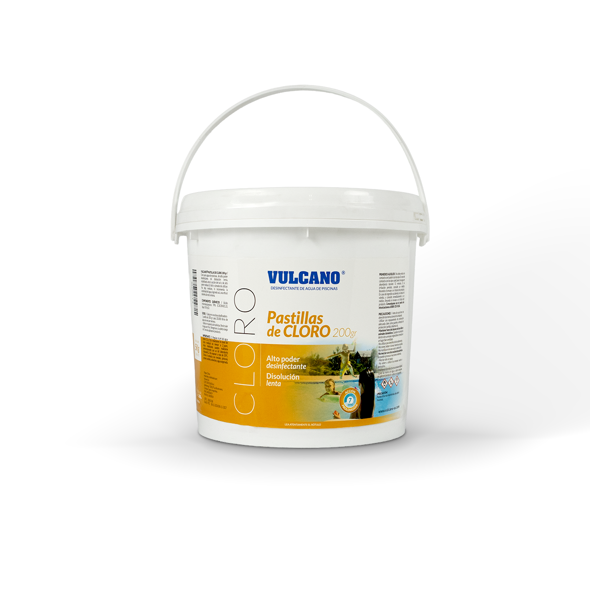Cloro en pastillas – 200 g (5 kg)