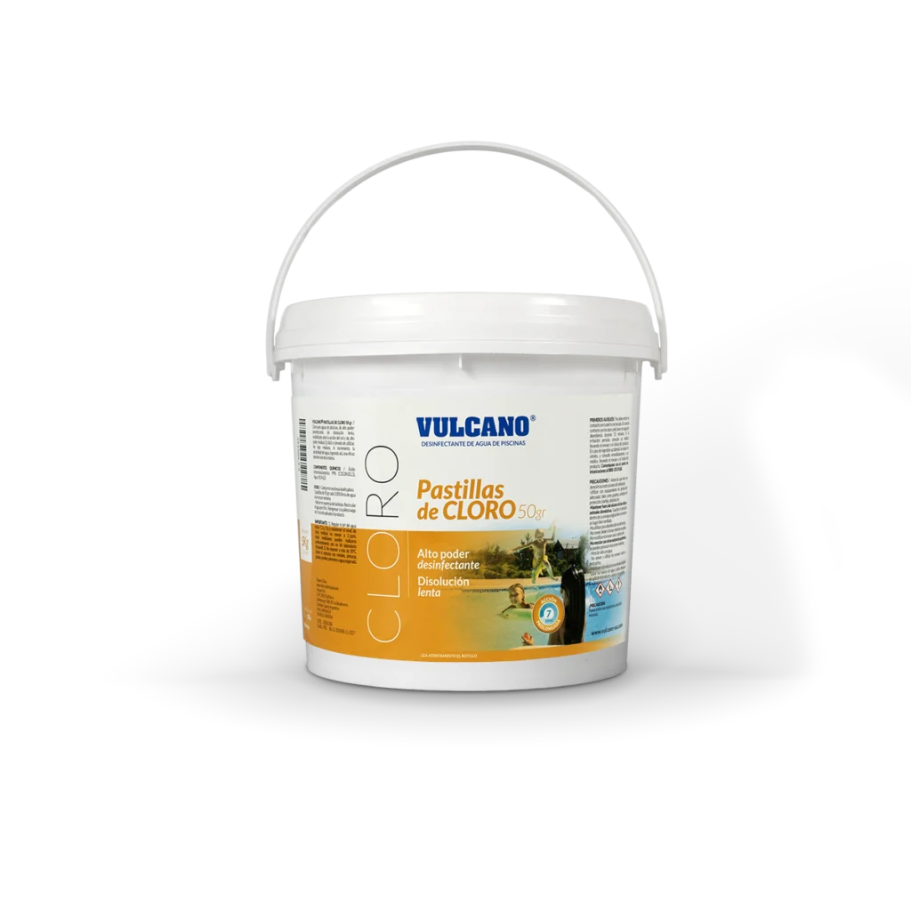 Cloro en pastillas - 50 g (5 kg)