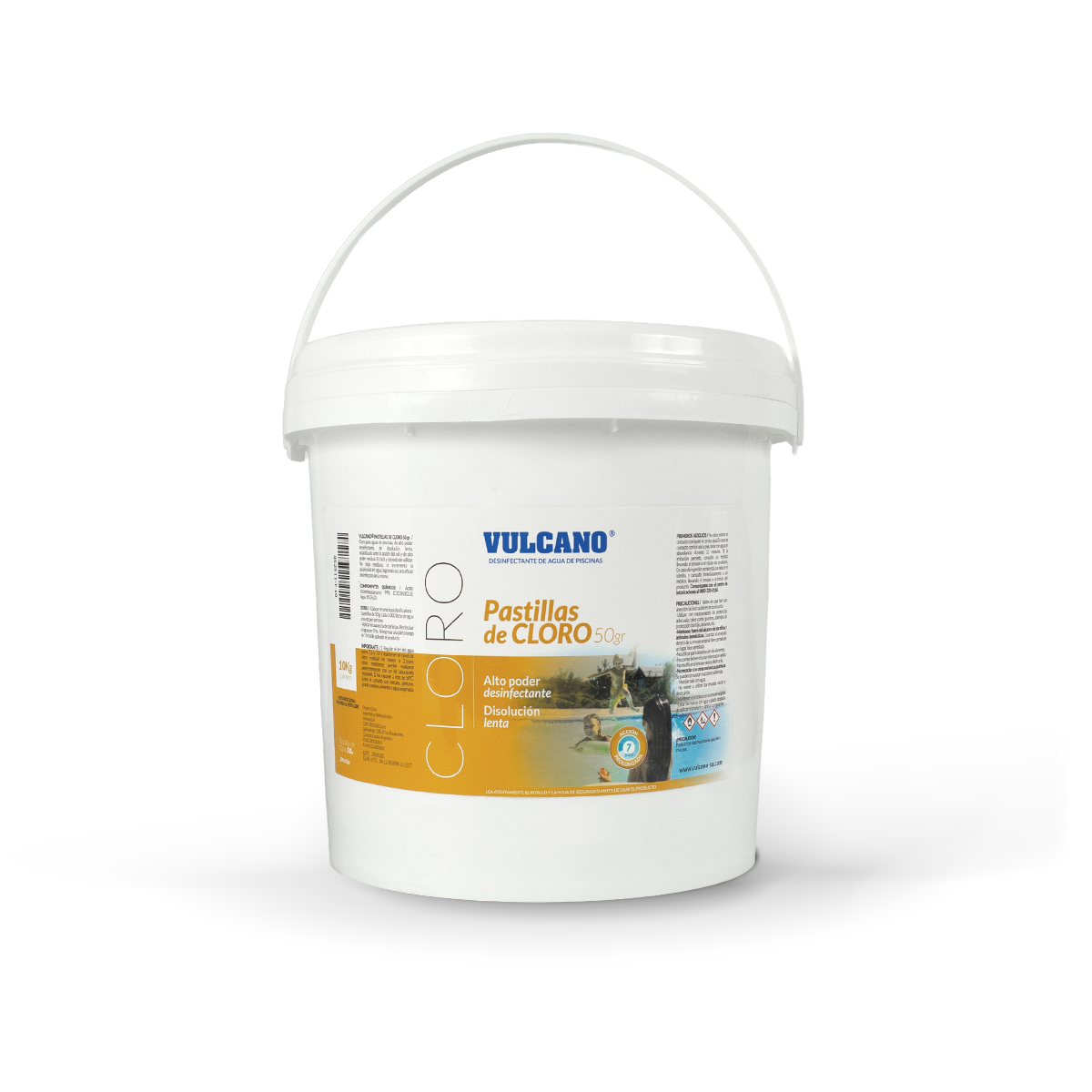 Cloro en pastillas – 50 g (10 kg)