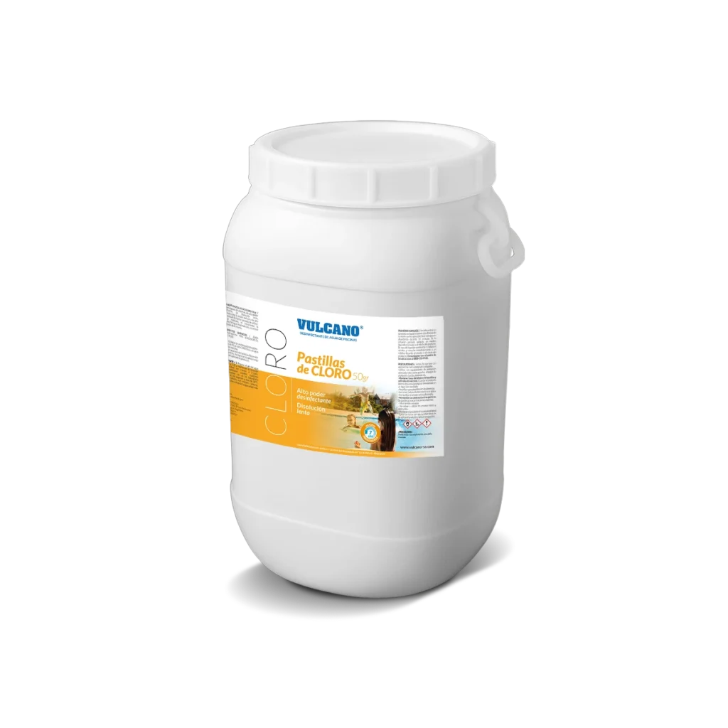 Cloro en pastillas - 50 g (25 kg)