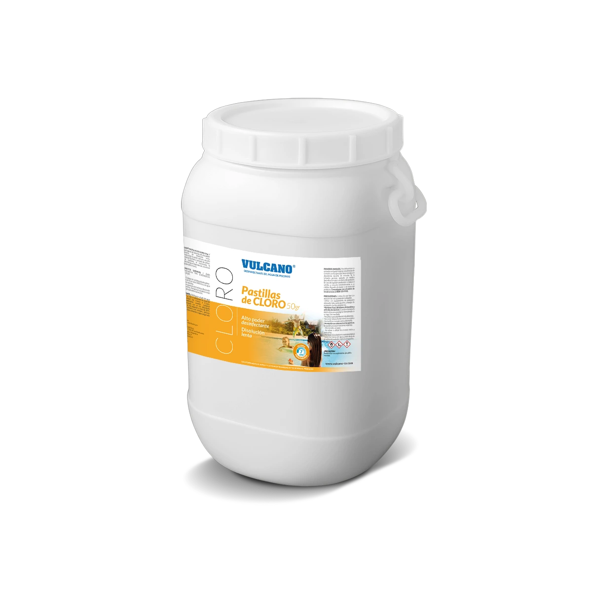 Cloro en pastillas – 50 g (25 kg)