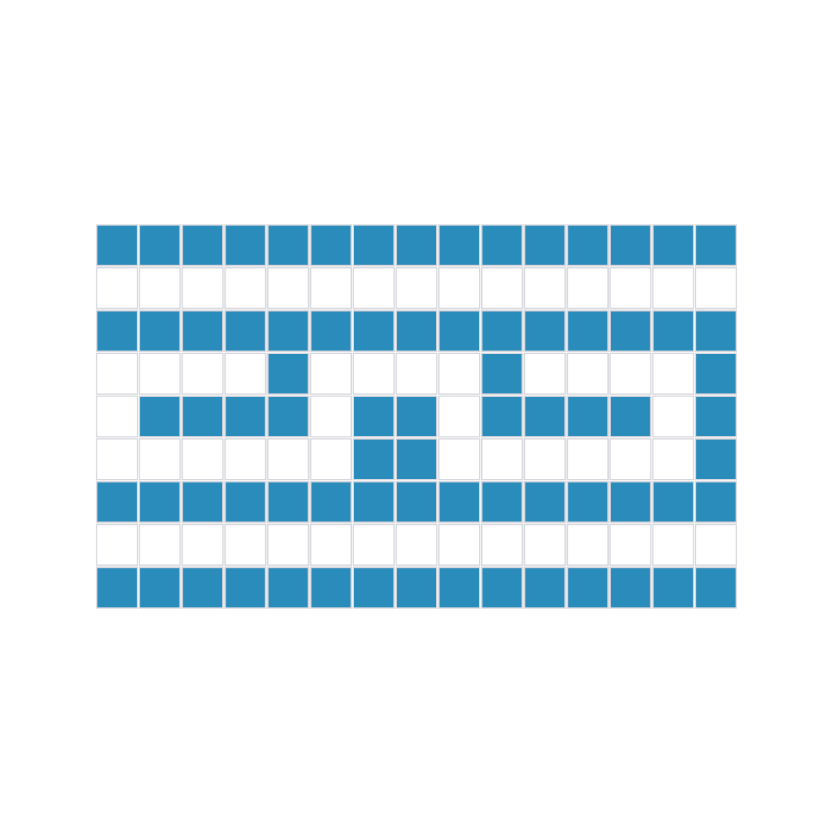 Venecitas Guarda Oriente azul