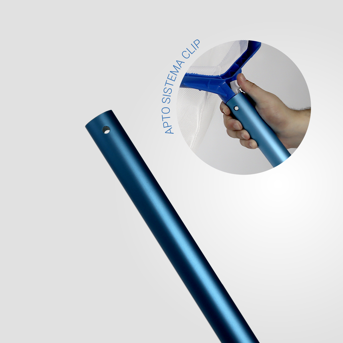 Mango telescópico - Liso (ø32 mm x 2,4 m) - Imagen 4