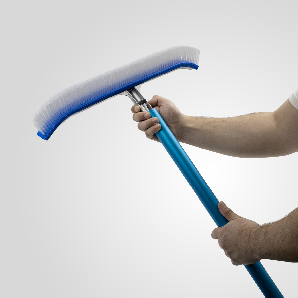 Cepillo metálico - curvo 46 cm (cerdas Nylon) - Imagen 3