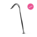 Cañón de hidroterapia inclinado - Flat AISI ø44.5 mm